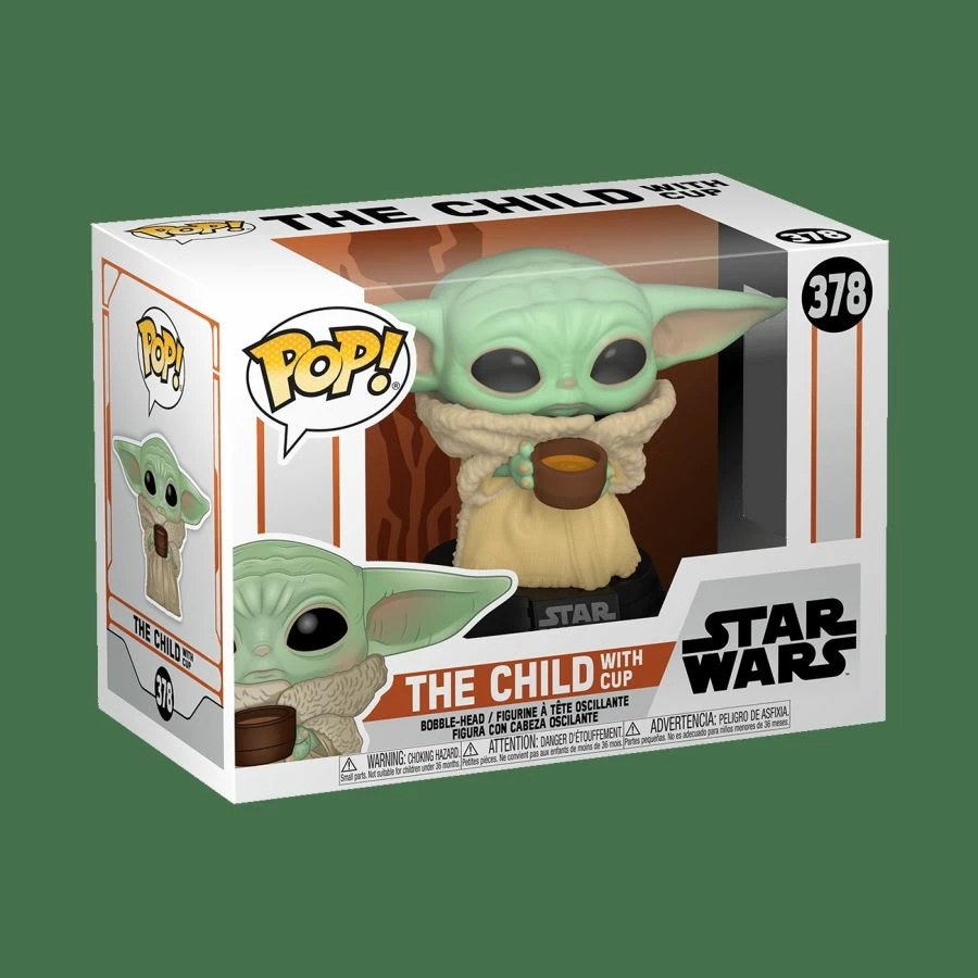 Funko Star Wars: The Mandalorian - The Child With Cup Pop! Vinyl POP! Vinyls 3 Funko Star Wars: The Mandalorian - The Child With Cup Pop! Vinyl POP! Vinyls