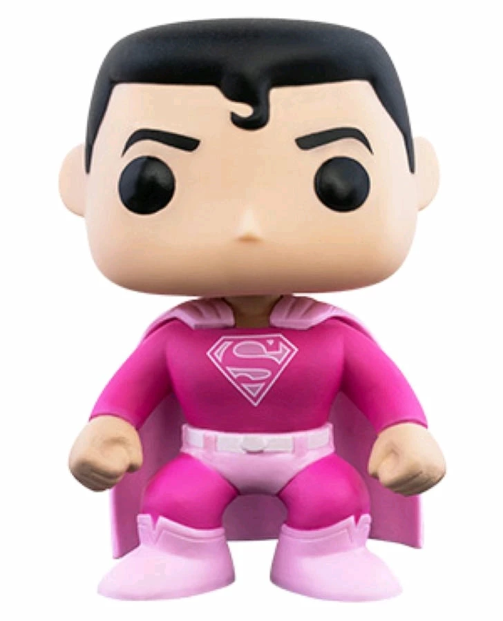 Funko POP! Vinyls Superman - Superman Breast Cancer Awareness Pop! Vinyl 1 Funko POP! Vinyls Superman - Superman Breast Cancer Awareness Pop! Vinyl