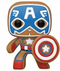 Funko Marvel Comics - Captain America Gingerbread Pop! Vinyl Collections