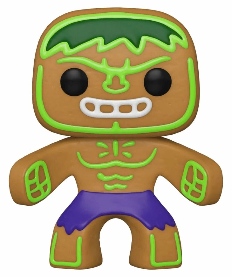 Funko Collections Marvel Comics - Hulk Gingerbread Pop! Vinyl 1 Funko Collections Marvel Comics - Hulk Gingerbread Pop! Vinyl