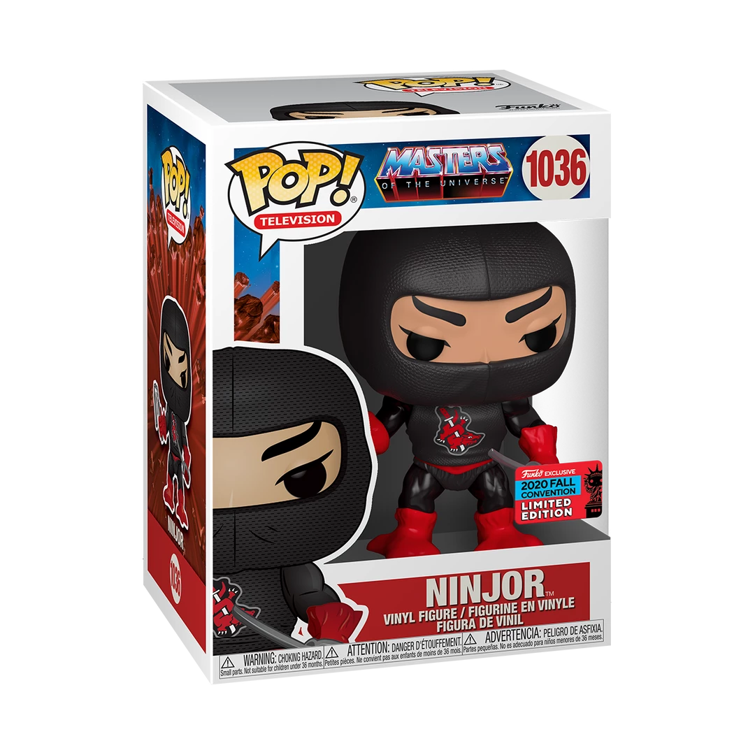 Funko Ninjor - Masters Of The Universe New York Comic Con Exclusive POP! Vinyl 1 Funko Ninjor - Masters Of The Universe New York Comic Con Exclusive POP! Vinyl
