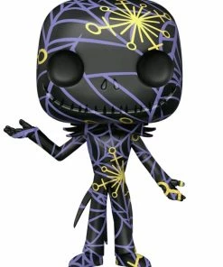 Funko POP! Vinyls The Nightmare Before Christmas - Jack (Artist) Black & Yellow US Exc Pop! With Protector