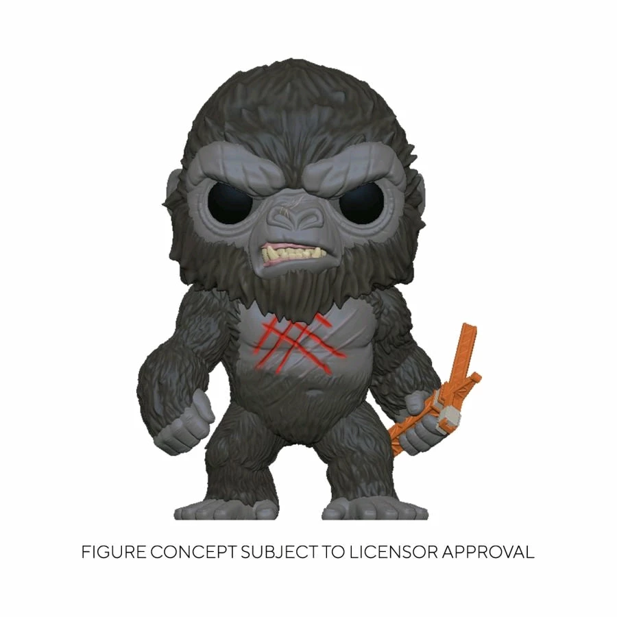 Funko Godzilla Vs Kong - Kong Battle Worn Pop! Vinyl POP! Vinyls 2 Funko Godzilla Vs Kong - Kong Battle Worn Pop! Vinyl POP! Vinyls