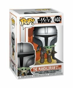 Funko Star Wars: The Mandalorian - Mandalorian With The Child Jetpack Flying Pop! Vinyl POP! Vinyls