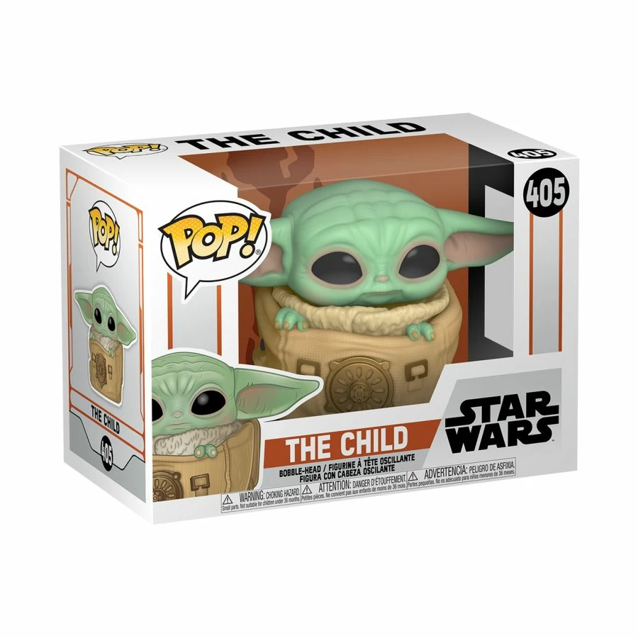 Funko Star Wars: The Mandalorian - Child In Rucksack Pop! Vinyl POP! Vinyls 2 Funko Star Wars: The Mandalorian - Child In Rucksack Pop! Vinyl POP! Vinyls