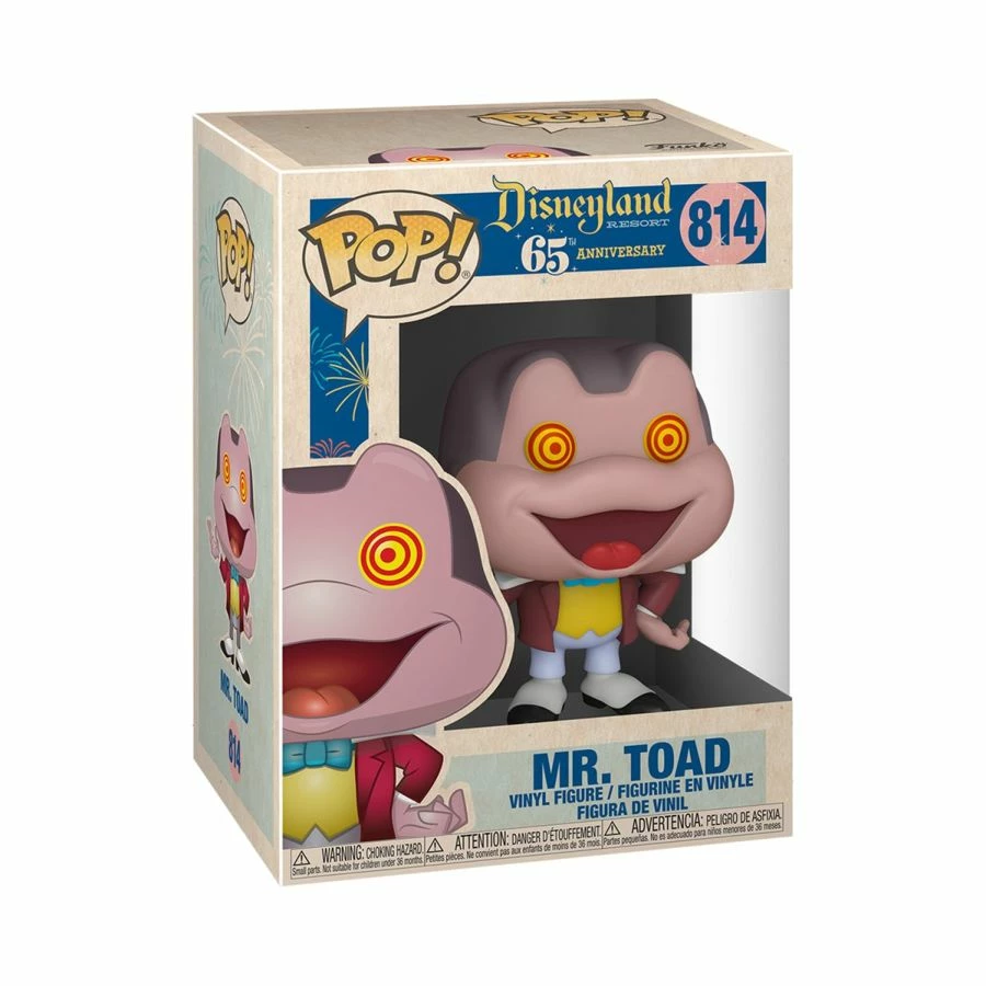 Funko POP! Vinyls Disneyland 65th Anniversary - Mr Toad With Spinning Eyes Pop! Vinyl 3 Funko POP! Vinyls Disneyland 65th Anniversary - Mr Toad With Spinning Eyes Pop! Vinyl