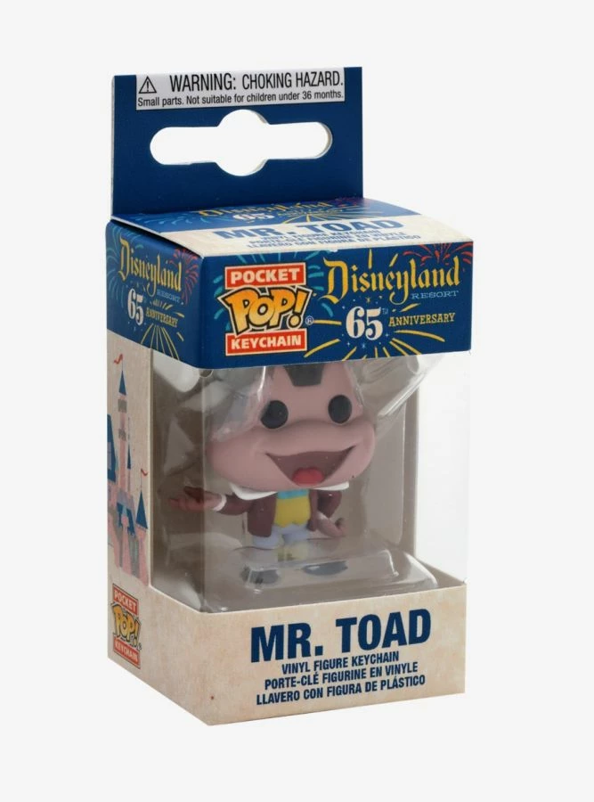 Funko Disneyland 65th Anniversary - Mr Toad Pocket Pop! Keychain 2 Funko Disneyland 65th Anniversary - Mr Toad Pocket Pop! Keychain