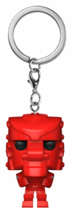 Funko Mattel - Rock Em Sock Em Robot Red Pocket Pop! Keychain 1 Funko Mattel - Rock Em Sock Em Robot Red Pocket Pop! Keychain
