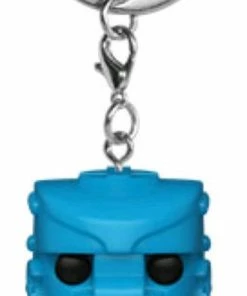 Funko Mattel - Rock Em Sock Em Robot Blue Pocket Pop! Keychain