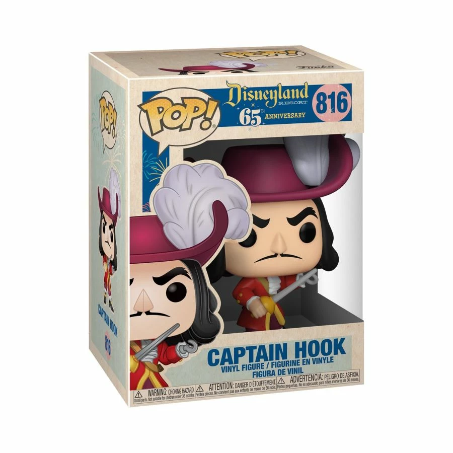 Funko POP! Vinyls Disneyland 65th Anniversary - Captain Hook Pop! Vinyl 3 Funko POP! Vinyls Disneyland 65th Anniversary - Captain Hook Pop! Vinyl