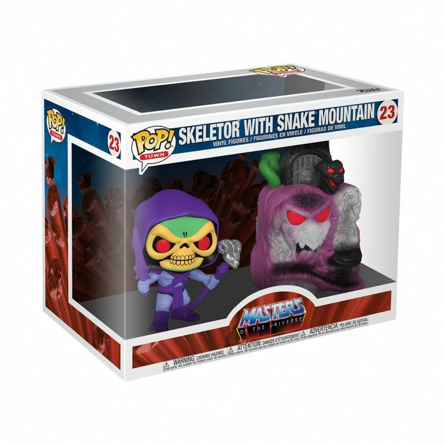 Funko Masters Of The Universe - Snake Mountain With Skeletor Pop! Town Collections 2 Funko Masters Of The Universe - Snake Mountain With Skeletor Pop! Town Collections