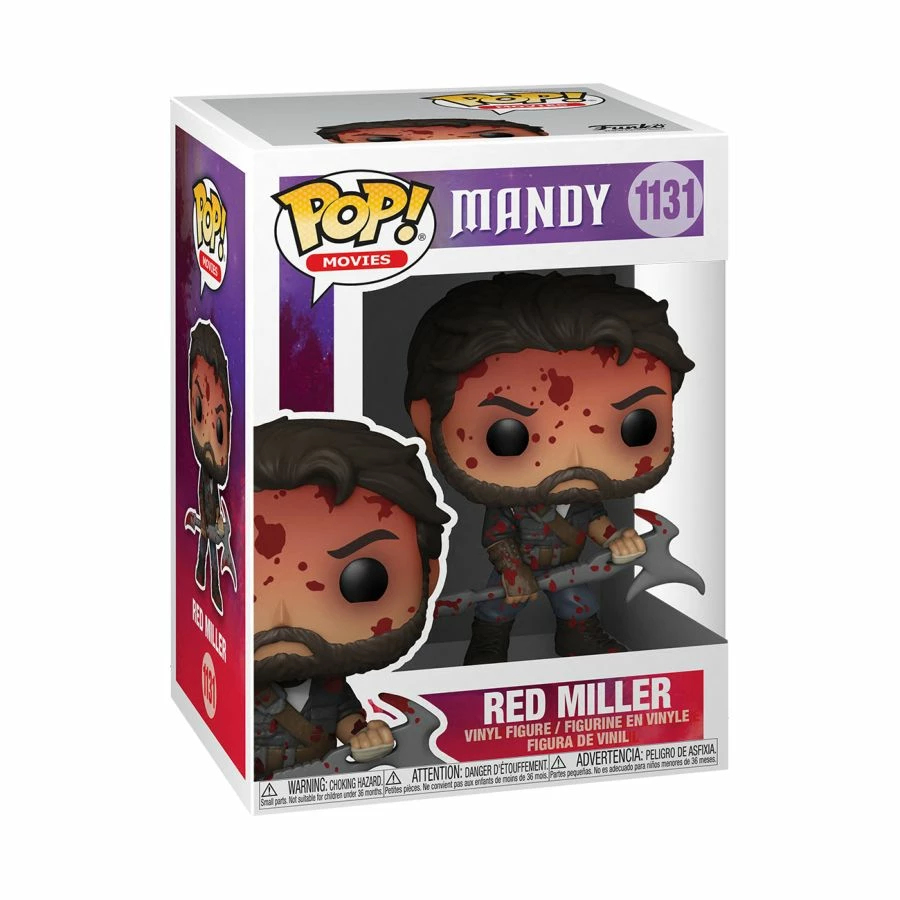 Funko Mandy - Red Miller Blood-Splattered Pop! Vinyl POP! Vinyls 2 Funko Mandy - Red Miller Blood-Splattered Pop! Vinyl POP! Vinyls