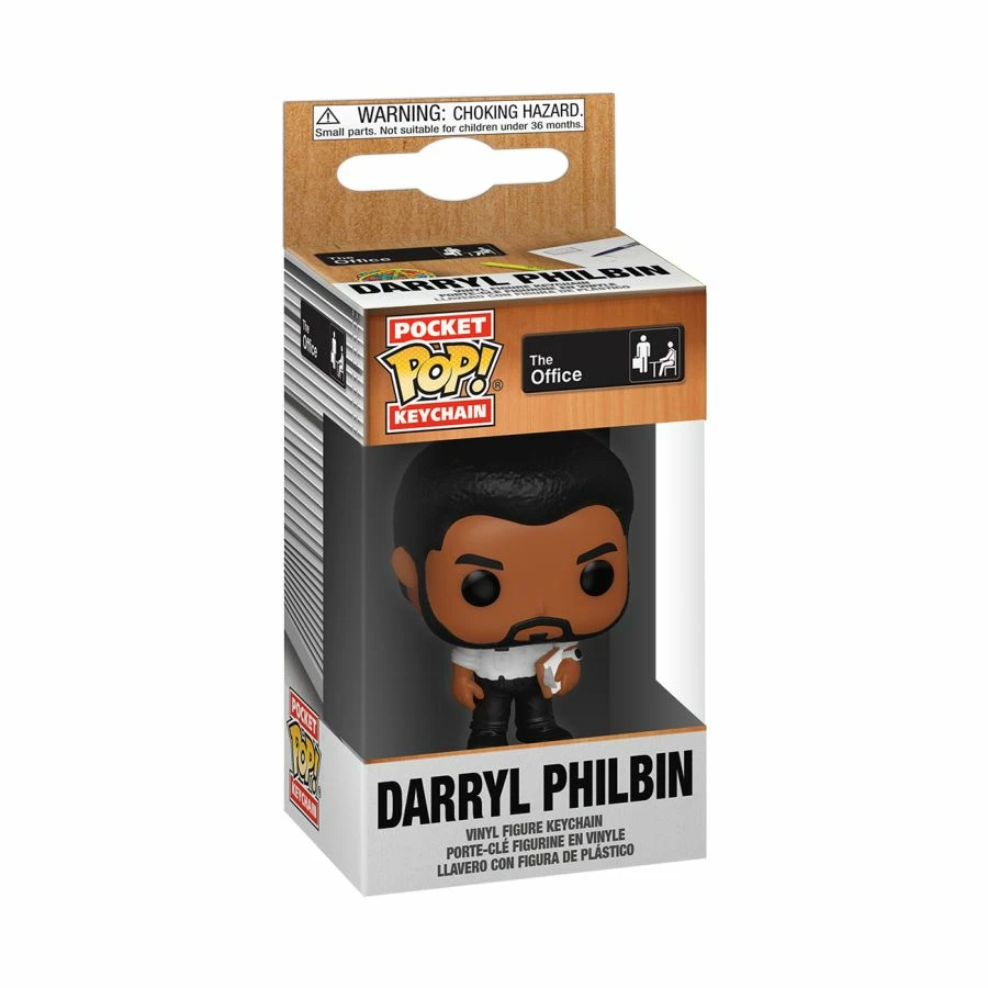 Funko POP! Vinyls The Office - Darryl Pocket Pop! Keychain 2 Funko POP! Vinyls The Office - Darryl Pocket Pop! Keychain