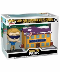 Funko South Park - South Park Elementary With PC Principal Pop! Town
