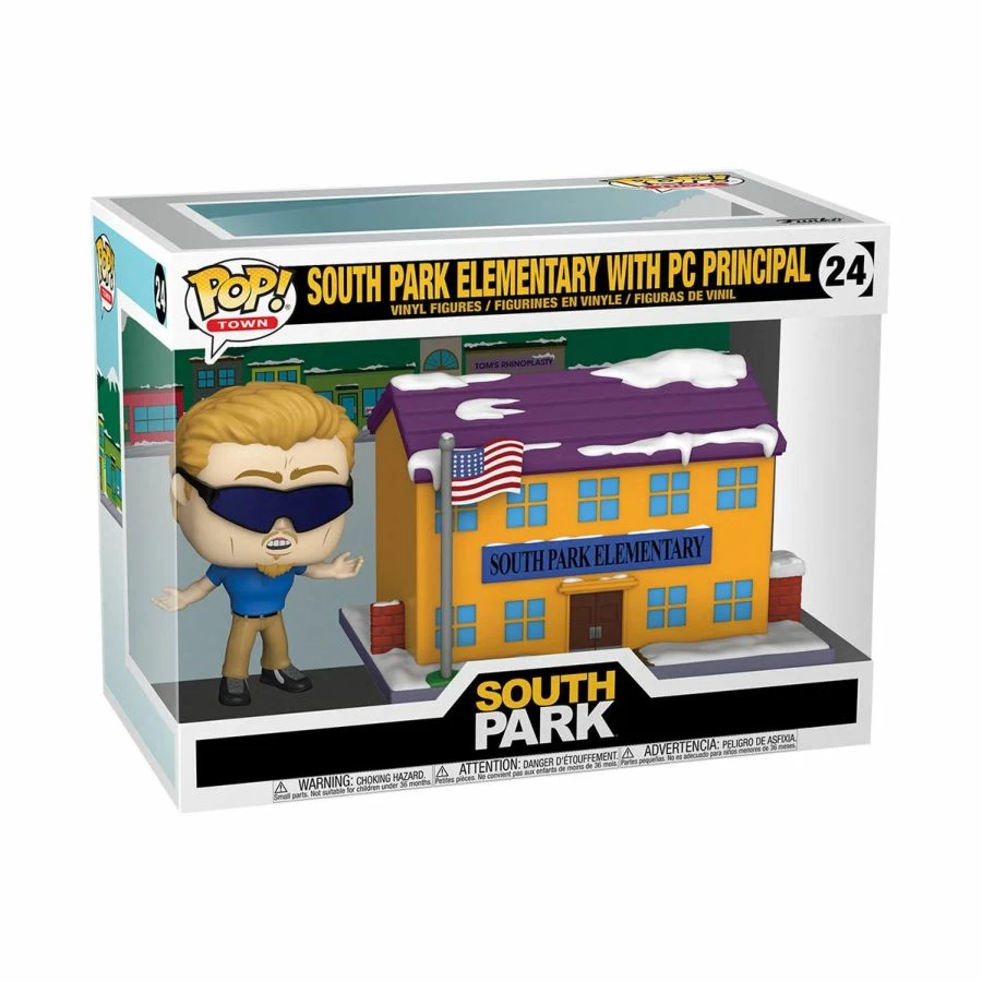 Funko South Park - South Park Elementary With PC Principal Pop! Town 2 Funko South Park - South Park Elementary With PC Principal Pop! Town