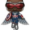 Funko The Falcon And The Winter Soldier - Captain America Flying US Exclusive Pop! Vinyl POP! Vinyls
