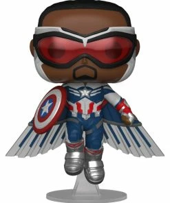 Funko The Falcon And The Winter Soldier - Captain America Flying US Exclusive Pop! Vinyl POP! Vinyls