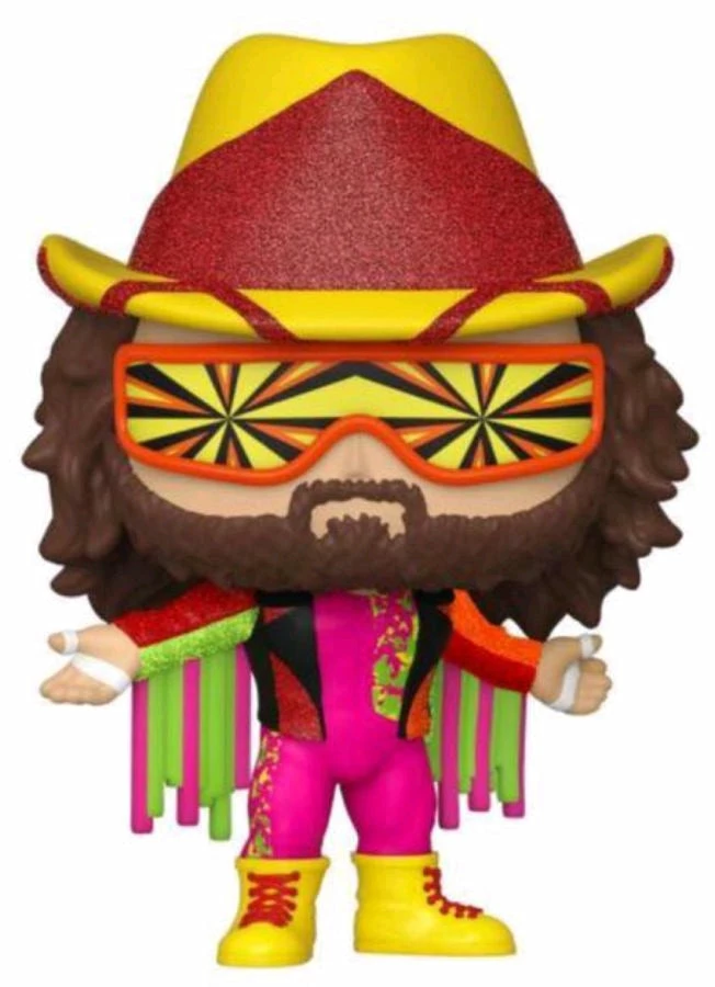 Funko WWE: NWSS- Macho Man Randy Savage Diamond Glitter US Exclusive Pop! Vinyl 1 Funko WWE: NWSS- Macho Man Randy Savage Diamond Glitter US Exclusive Pop! Vinyl