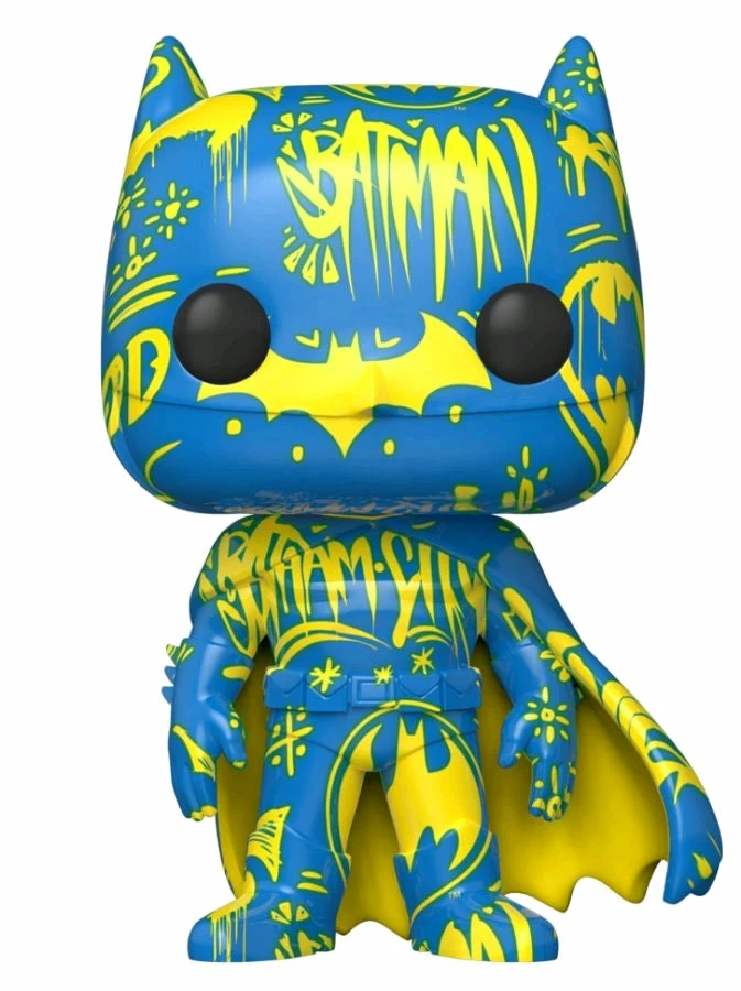Funko POP! Vinyls Batman (comics) - Batman Blue & Yellow (Artist Series) US Exc Pop! Vinyl With Protector 1 Funko POP! Vinyls Batman (comics) - Batman Blue & Yellow (Artist Series) US Exc Pop! Vinyl With Protector
