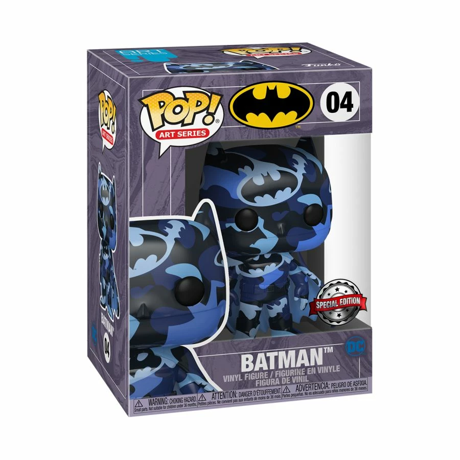 Funko POP! Vinyls Batman - Batman #4 (Artist) US Exclusive Pop! Vinyl With Protector 2 Funko POP! Vinyls Batman - Batman #4 (Artist) US Exclusive Pop! Vinyl With Protector
