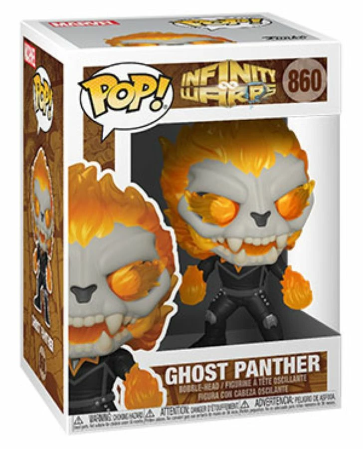 Funko Infinity Warps - Ghost Panther Pop! Vinyl POP! Vinyls 2 Funko Infinity Warps - Ghost Panther Pop! Vinyl POP! Vinyls