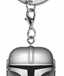 Funko Star Wars: The Mandalorian - Mandalorian With Blaster Pocket Pop! Keychain