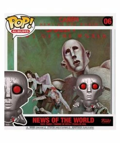 Funko POP! Vinyls Queen - News Of The World Metallic Pop! Album