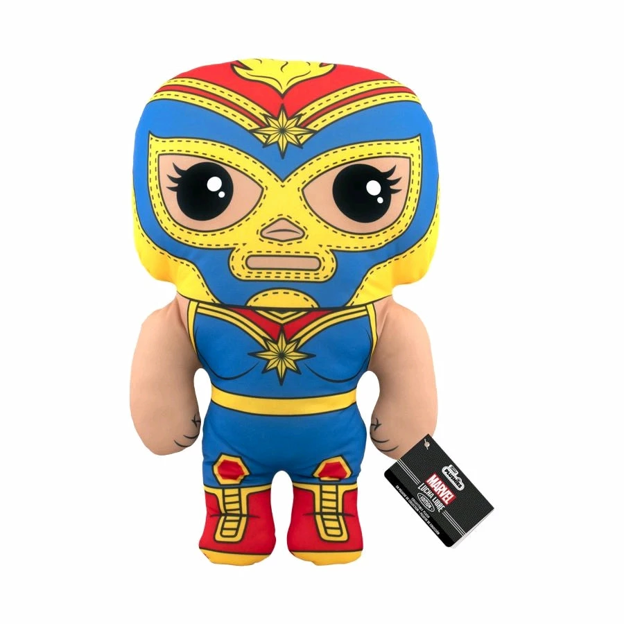 Funko Collections Marvel Lucha Libre - La Estrella Cosmica 17" Plush 1 Funko Collections Marvel Lucha Libre - La Estrella Cosmica 17" Plush
