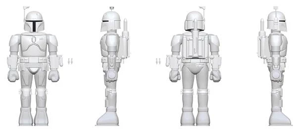 Funko Star Wars - Boba Fett Super Shogun Prototype Figure Collections 1 Funko Star Wars - Boba Fett Super Shogun Prototype Figure Collections