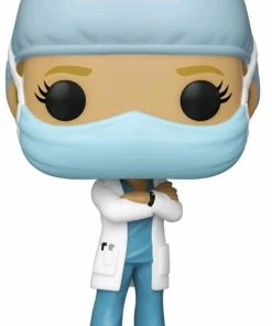 Funko Pop! Heroes - Front Line Worker Female #1 Blue Pop! Vinyl POP! Vinyls