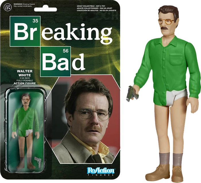 Funko Breaking Bad - Walter White ReAction Figure Collections 1 Funko Breaking Bad - Walter White ReAction Figure Collections