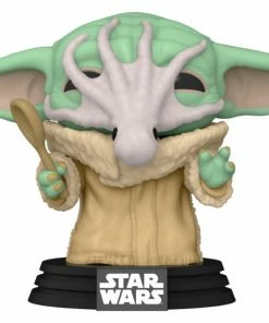 Funko Star Wars: The Mandalorian - Grogu With Soup Creature US Exclusive Pop! Vinyl