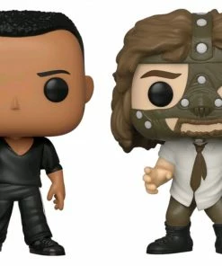 Funko WWE - The Rock Vs Mankind US Exclusive Pop! Vinyl 2-pack