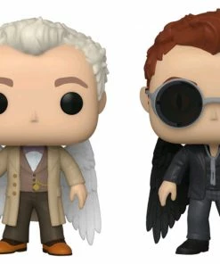 Funko POP! Vinyls Good Omens - Aziraphale & Crowley With Wings Specialty Series Exclusive Pop! Vinyl 2-pack