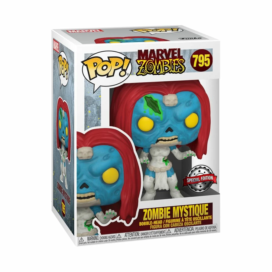 Funko POP! Vinyls Marvel Zombies - Mystique US Exclusive Pop! Vinyl 2 Funko POP! Vinyls Marvel Zombies - Mystique US Exclusive Pop! Vinyl