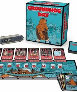 Funko Groundhog Day - The Game & Punxsutawney Phil Flocked US Exclusive Pop! Vinyl Bundle 7 Funko Groundhog Day - The Game & Punxsutawney Phil Flocked US Exclusive Pop! Vinyl Bundle
