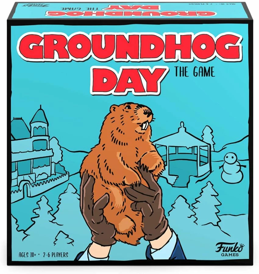 Funko Groundhog Day - The Game & Punxsutawney Phil Flocked US Exclusive Pop! Vinyl Bundle 4 Funko Groundhog Day - The Game & Punxsutawney Phil Flocked US Exclusive Pop! Vinyl Bundle