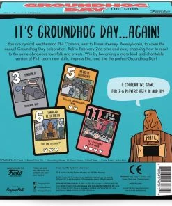 Funko Groundhog Day - The Game & Punxsutawney Phil Flocked US Exclusive Pop! Vinyl Bundle 9 Funko Groundhog Day - The Game & Punxsutawney Phil Flocked US Exclusive Pop! Vinyl Bundle