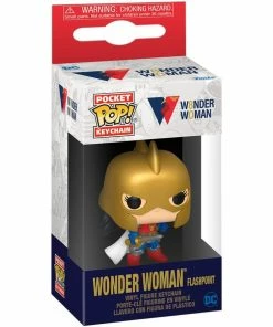 Funko Wonder Woman 80th Anniversary - Wonder Woman Flashpoint Pocket Pop! Keychain