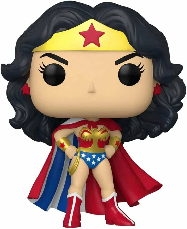 Funko Collections Wonder Woman 80th Anniversary - Classic With Cape Pop! Vinyl 1 Funko Collections Wonder Woman 80th Anniversary - Classic With Cape Pop! Vinyl