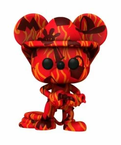 Funko Disney - Firefighter Mickey (Artist Series) US Exclusive Pop! With Protector