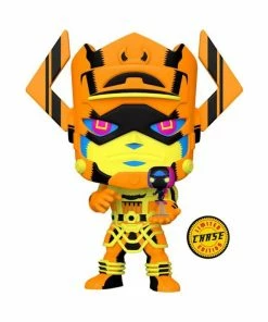 Funko Collections Fantastic Four (comics) - Galactus Silver Surfer Black Light US Excl 10" Pop! Vinyl