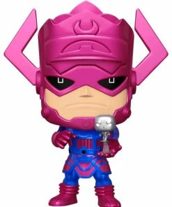 Funko Fantastic Four (comics) - Galactus With Silver Surfer Metallic US Exclusive 10" Pop! Vinyl