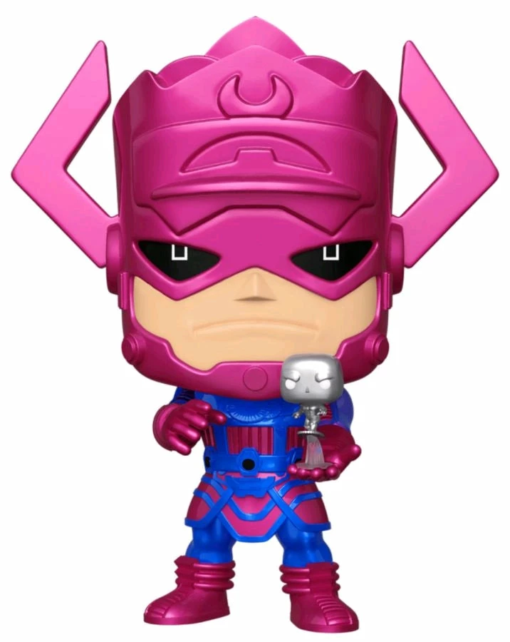 Funko Fantastic Four (comics) - Galactus With Silver Surfer Metallic US Exclusive 10" Pop! Vinyl 1 Funko Fantastic Four (comics) - Galactus With Silver Surfer Metallic US Exclusive 10" Pop! Vinyl
