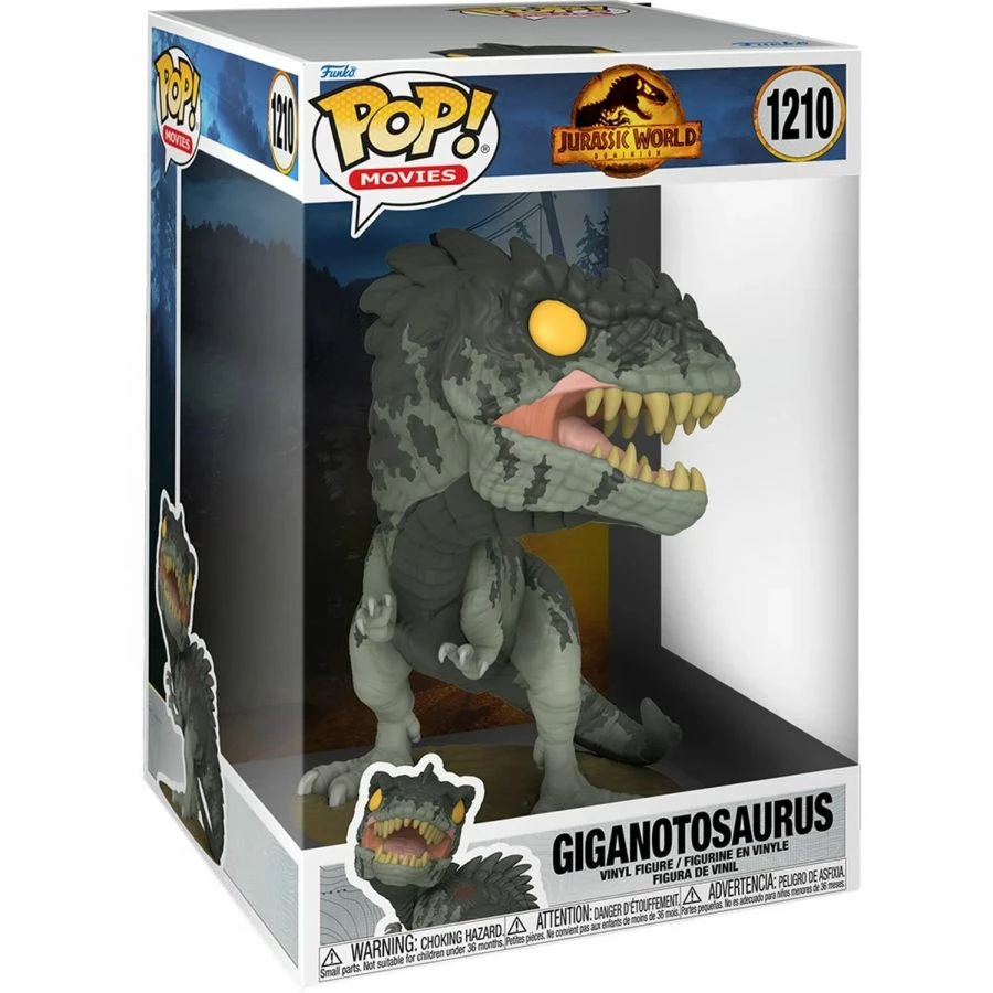 Funko Jurassic World 3: Dominion - Giganotosaurus 10" Pop! Vinyl 2 Funko Jurassic World 3: Dominion - Giganotosaurus 10" Pop! Vinyl