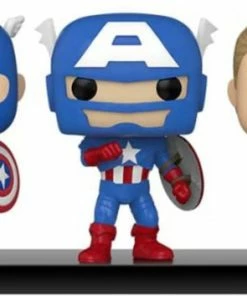 Funko Marvel Year Of The Shield - Captain America Through The Ages US Exclusive Pop! Vinyl 5-Pack