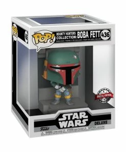 Funko Star Wars - Boba Fett Metallic US Exclusive Pop! Deluxe Diorama