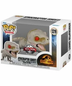 Funko Jurassic World 3: Dominion - Atrociraptor (Ghost) (Alternative Pose) US Exclusive Pop! Vinyl [