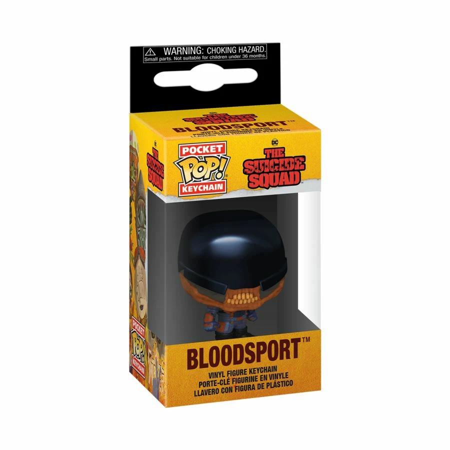 Funko The Suicide Squad - Bloodsport Pocket Pop! Keychain 1 Funko The Suicide Squad - Bloodsport Pocket Pop! Keychain