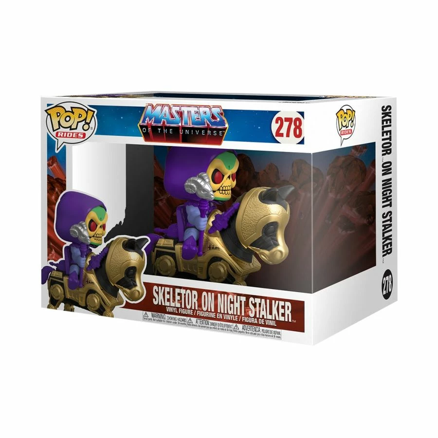 Funko Masters Of The Universe - Skeletor With Night Stalker Pop! Ride POP! Vinyls 2 Funko Masters Of The Universe - Skeletor With Night Stalker Pop! Ride POP! Vinyls